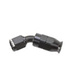 Snow Performance SNF-60645 Snow -6AN 45 Degree PTFE Hose End (Black)