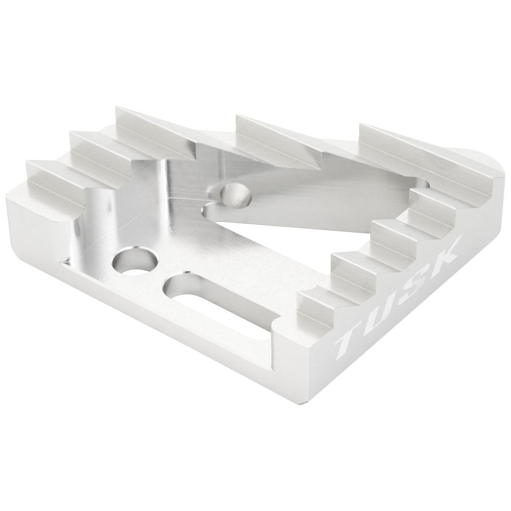 Tusk 1810080010 Brake Pedal Replacement Tip Silver