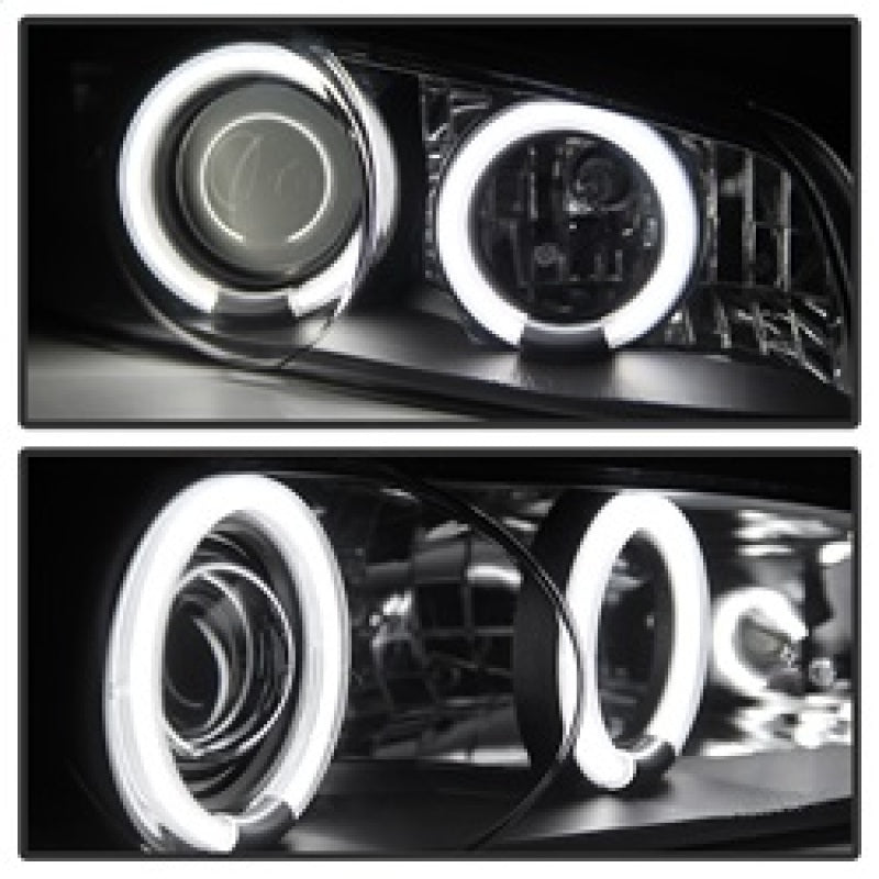 Spyder 5011695 fits Pontiac 97-03 Grand Prix Projector Headlights CCFL Halo Blk