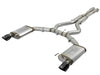 AFE 49-33087-B rce XP 3in 304 SS Loud Tone Cat-Back w/ Black Tips 15-17 fits Fo