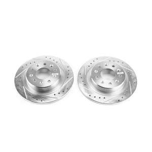 PowerStop fits Buick Envision Rear Evolution Drilled & Slotted Rotors - Pair