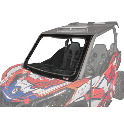 Tusk 1824330017 UTV Full Glass Windshield with 12" Windshield Wiper