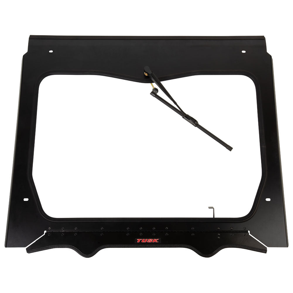 Tusk 1824330022 UTV Full Glass Windshield With Vent and 16" Windshield Wiper