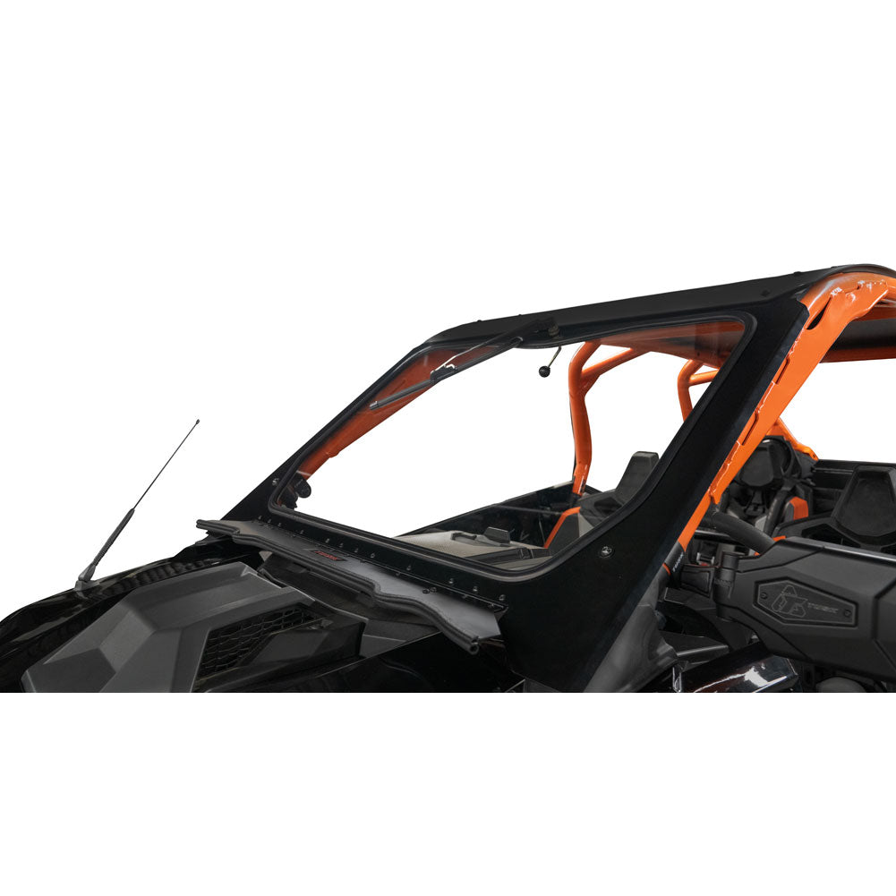 Tusk 1824330022 UTV Full Glass Windshield With Vent and 16" Windshield Wiper