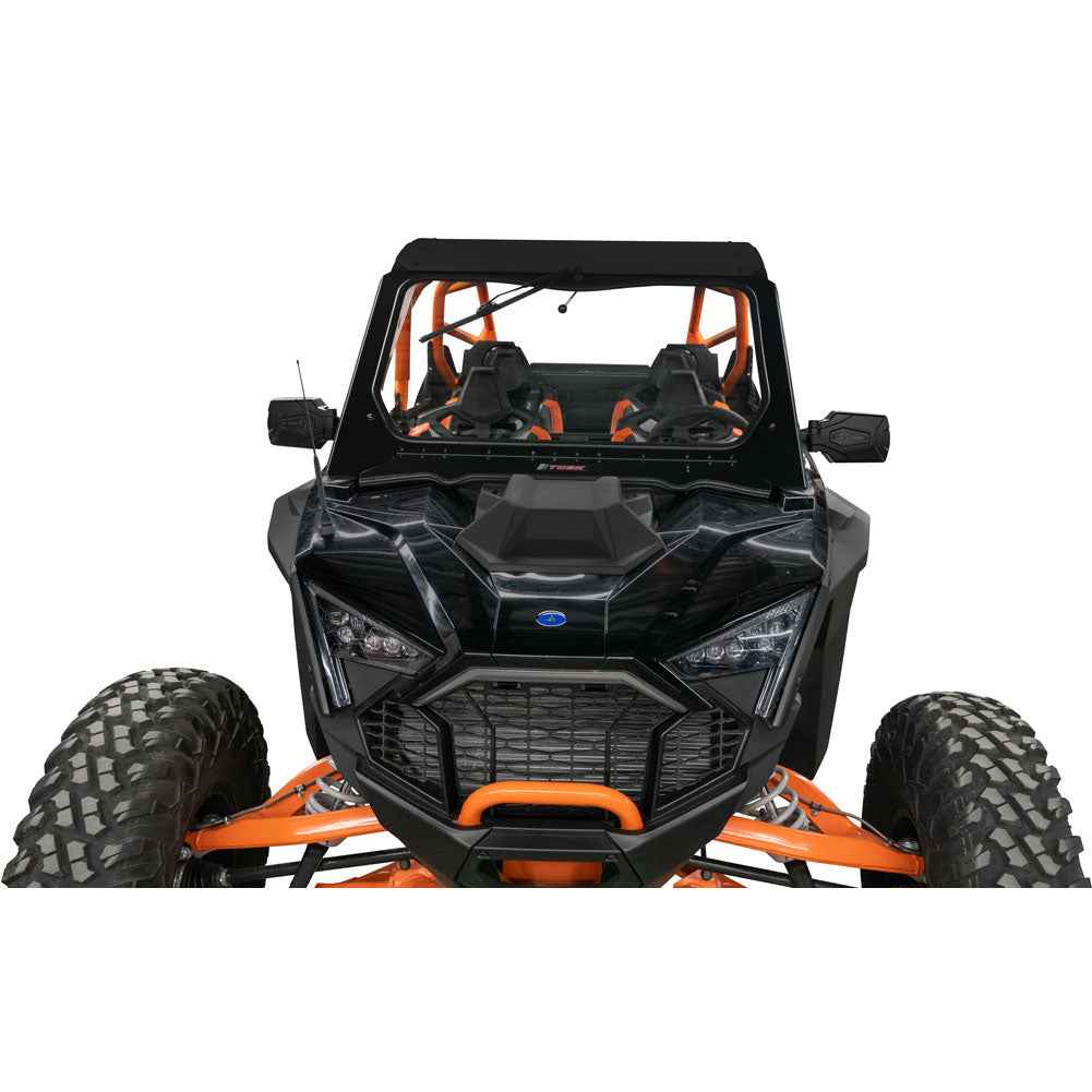 Tusk 1824330022 UTV Full Glass Windshield With Vent and 16" Windshield Wiper