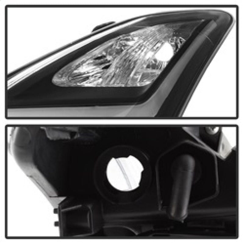 xTune 9039331 fits Infiniti G37 Coupe (non-AFS) 08-15 Projector Headlights - Bl