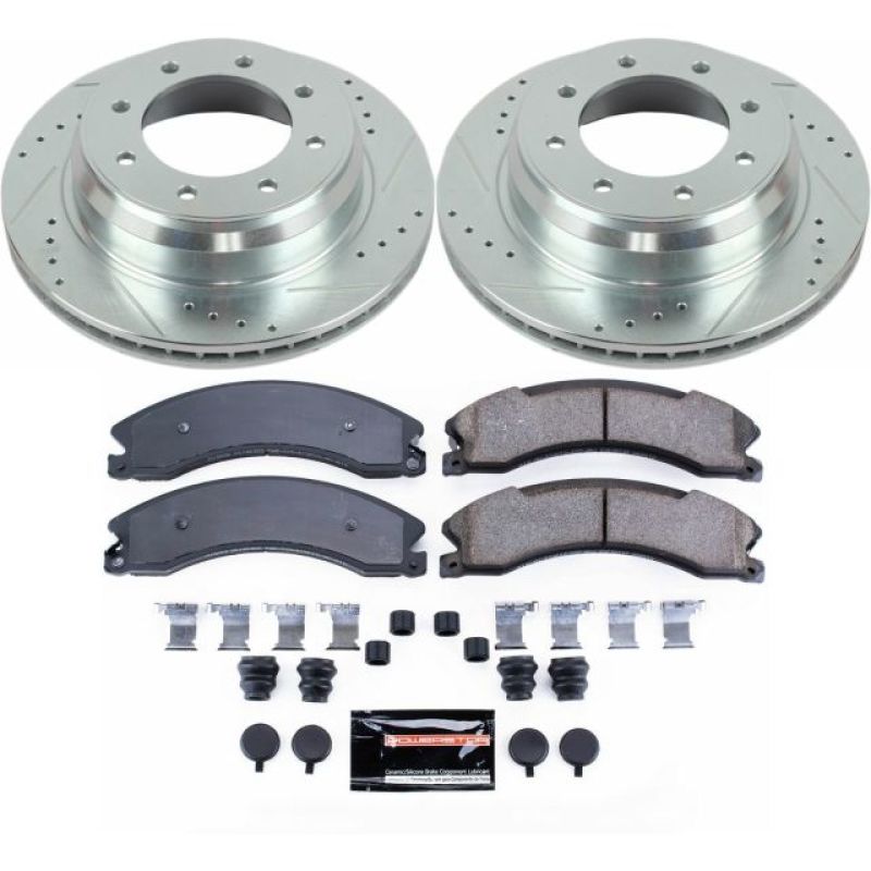 PowerStop K6517 fits Nissan 12-18 NV1500 Rear Z23 Evolution Sport Brake Kit