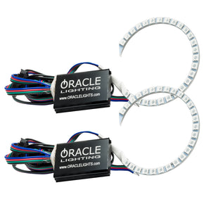 ORACLE Lighting 1347-334 Oracle 18-21 fits Ford Mustang LED Headlight Halo Kit - ColorSHIFT w/o Controller