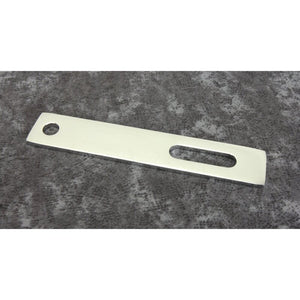 Bikers Choice 492826 Flat Chrome Exhaust Support Bracket 7/8 X 4 3/4 Inch Unive