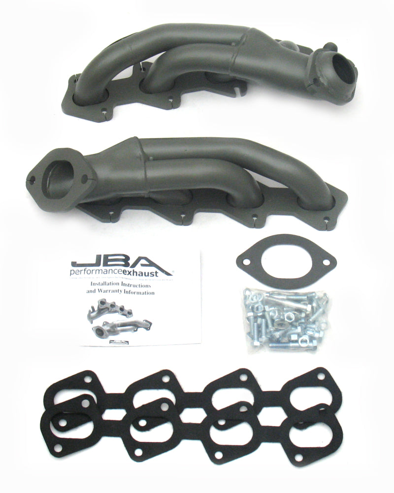 JBA 1625S-7JT fits Ford 99-04 Mustang 4.6L 4V 1-5/8in Primary Ti Ctd Cat4Ward Header