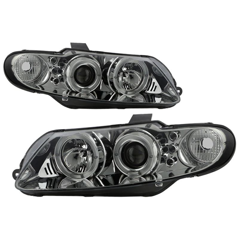 Spyder 5034007 fits Pontiac 04-06 GTO Projector Headlights LED Halo LED Smoke H