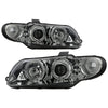 Spyder 5034007 fits Pontiac 04-06 GTO Projector Headlights LED Halo LED Smoke H