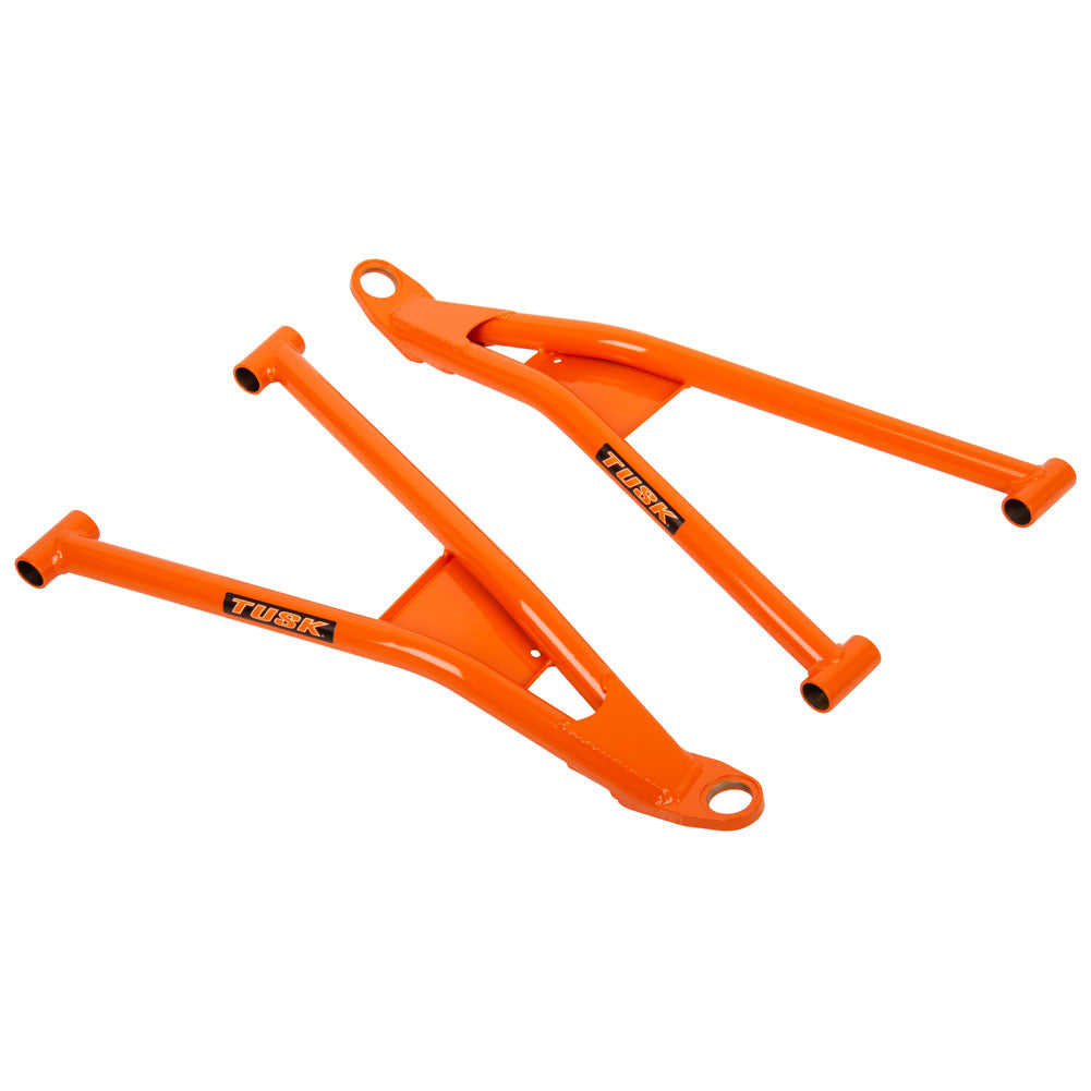 Tusk 1849870005 Mohawk HD High Clearance Lower A-Arms Orange No Hardware