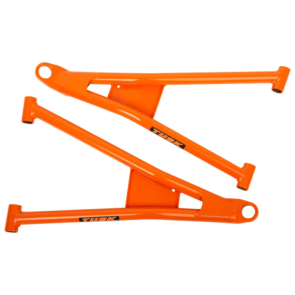 Tusk 1849870005 Mohawk HD High Clearance Lower A-Arms Orange No Hardware