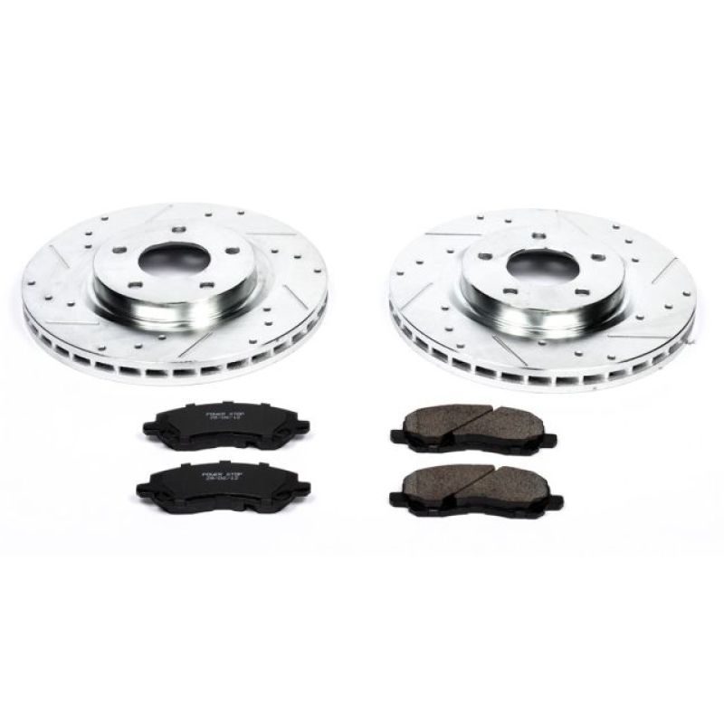 PowerStop K3032 fits Chrysler 11-14 200 Front Z23 Evolution Sport Brake Kit