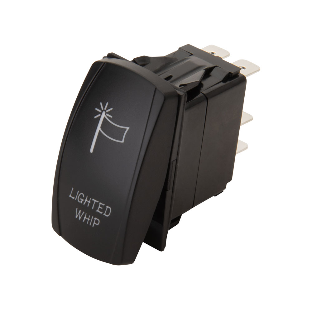 Tusk 1851620006 Accessory Rocker Switch Lighted Whip