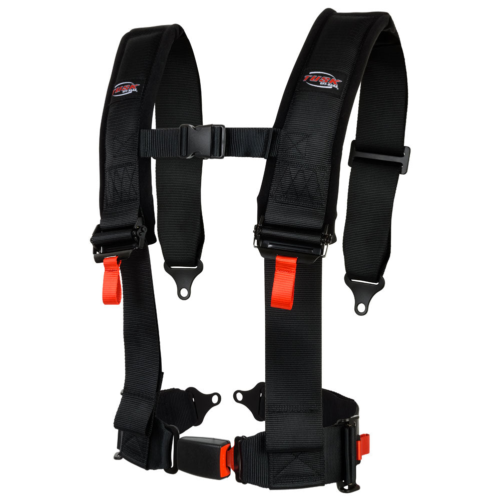 Tusk 1852480008 4 Point 3 inch H-Style Safety Harness Passenger Side