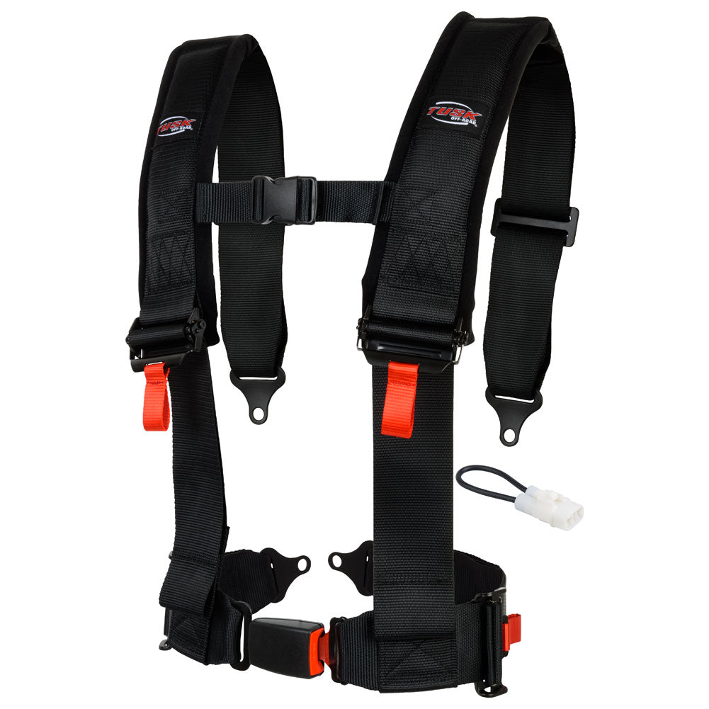 Tusk 1852480010 4 Point 3 inch H-Style Safety Harness Driver Side