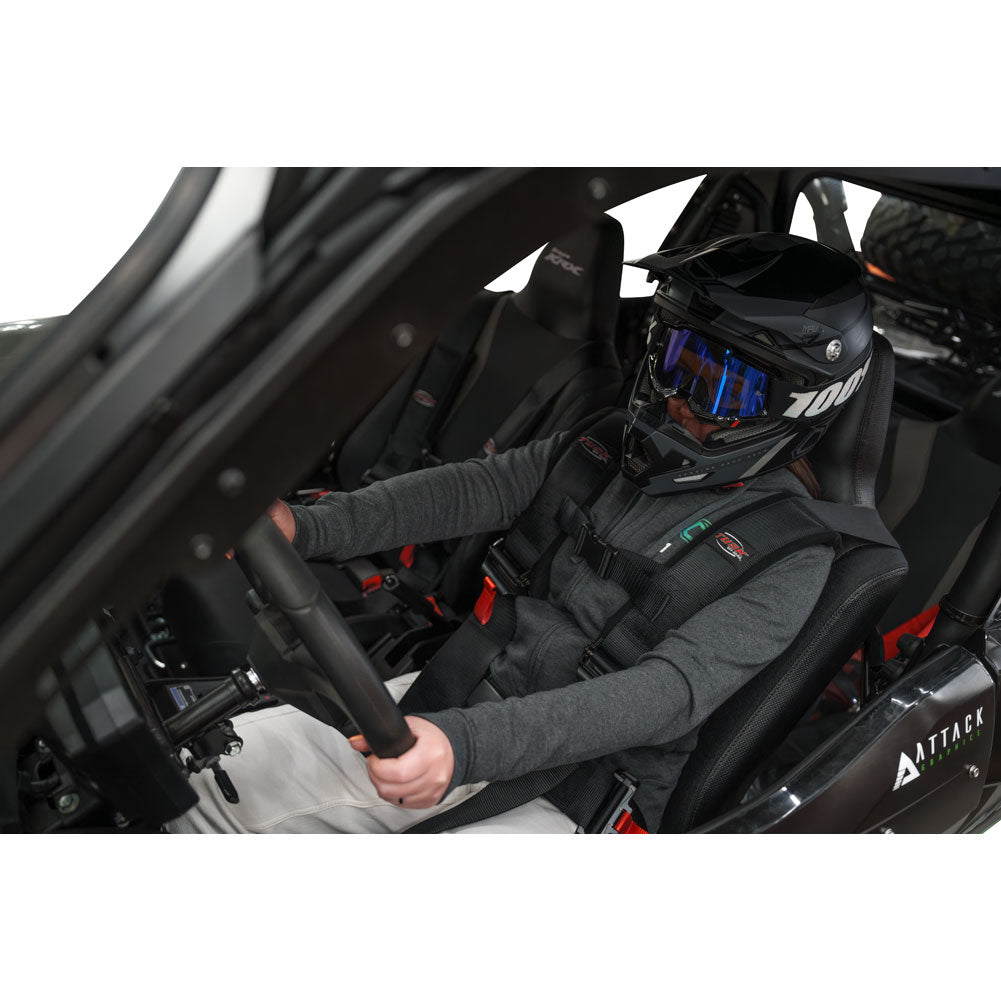 Tusk 1852480011 4 Point 3 inch H-Style Safety Harness Driver Side