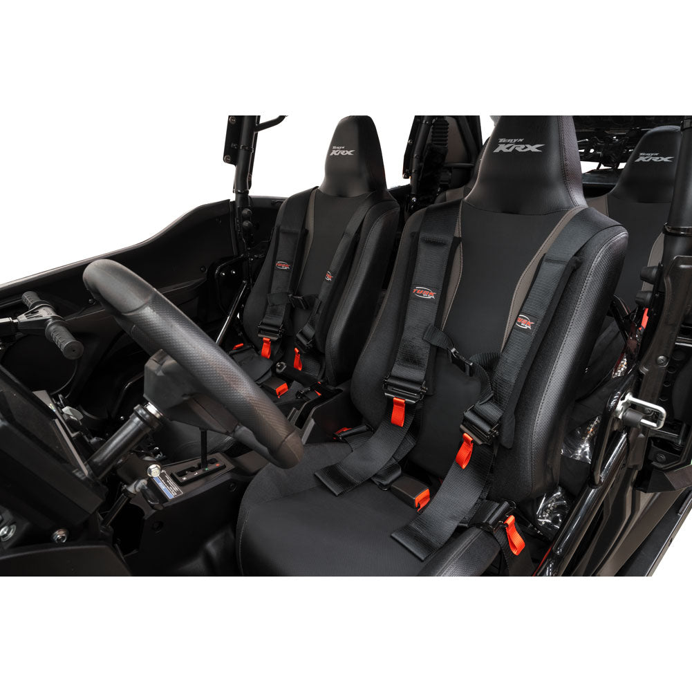 Tusk 1852480017 4 Point 3 inch H-Style Safety Harness 2 Seat Package