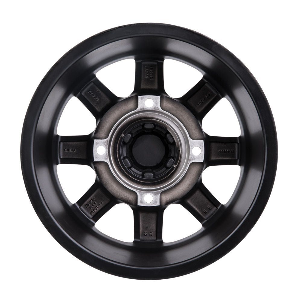 Tusk 1852760005 4/137  Cascade Wheel 12x7 5.0 + 2.0 Machined/Black