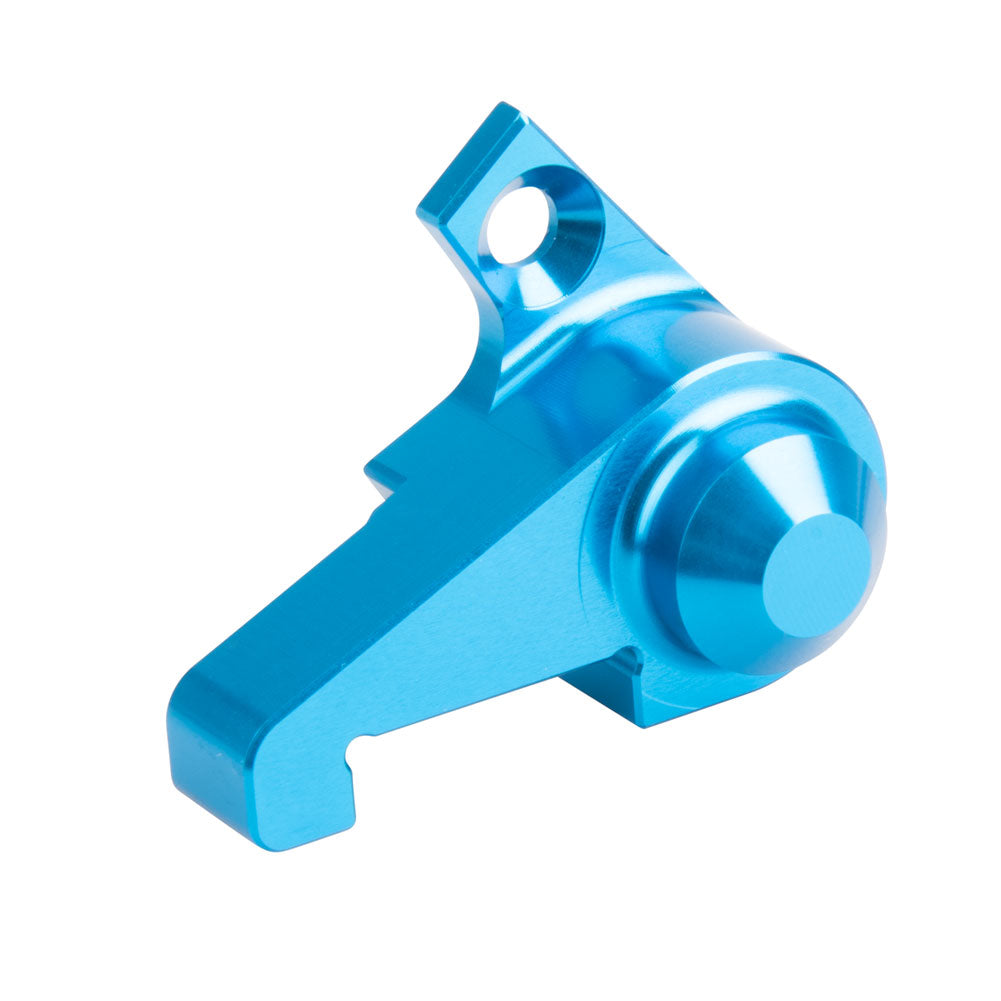 Tusk 1857240002 Rear Brake Caliper Support w/ Brake Disc Guard Blue