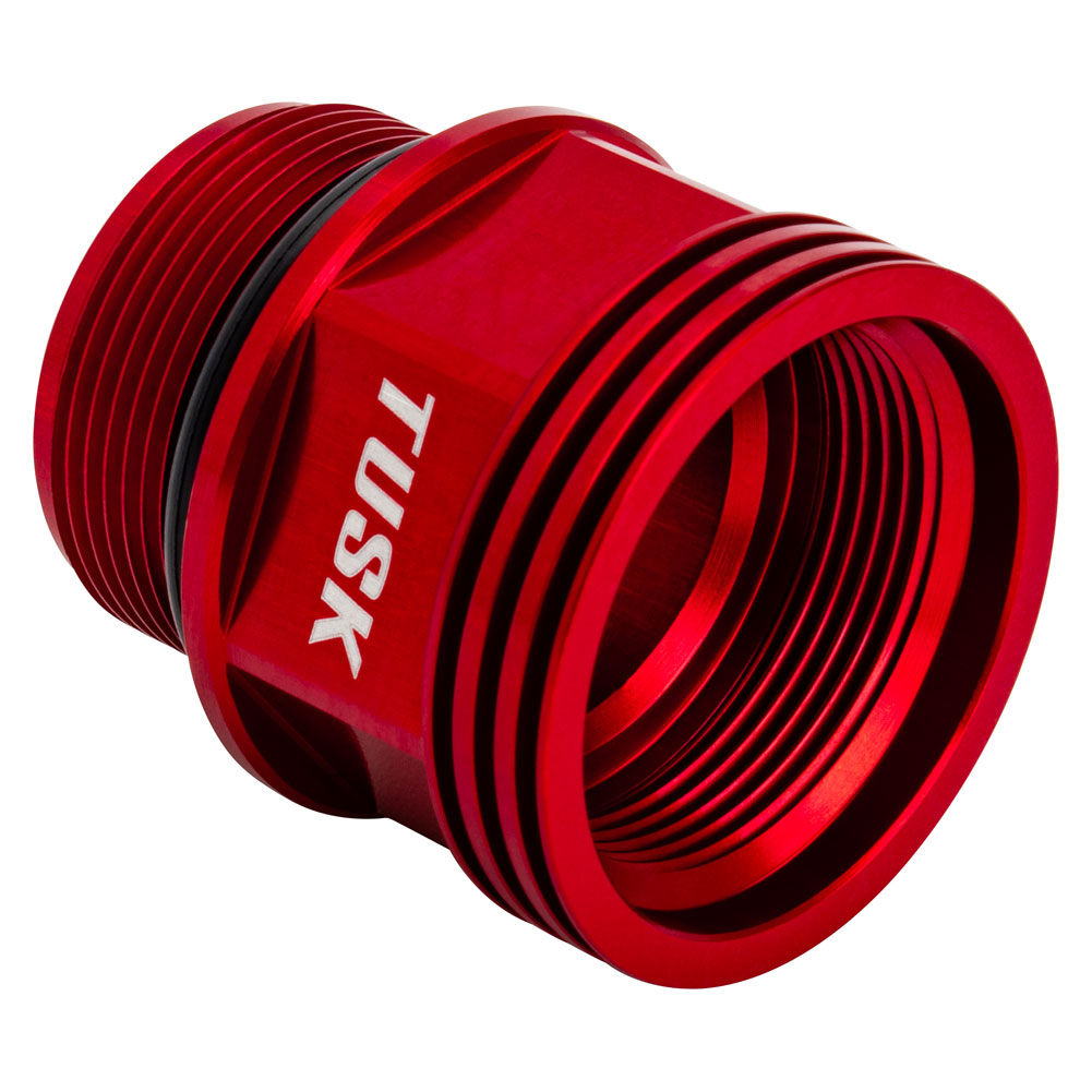 Tusk 1857280003 Rear Brake Reservoir Extender Red