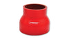 Vibrant 2838R Reinforced Silicone Transition Connector - 1.75in I.D. x 2.5in I.