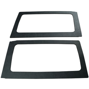 DEI  50165 fits Jeep 11-18 Wrangler JK 2-Door Boom Mat Rear Side Window Trim - 2