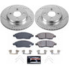PowerStop K6096 fits Nissan 12-18 Versa Front Z23 Evolution Sport Brake Kit