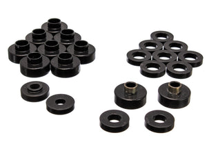 Energy Suspension 2.4103G CJ5-7 Body Mounts - Black