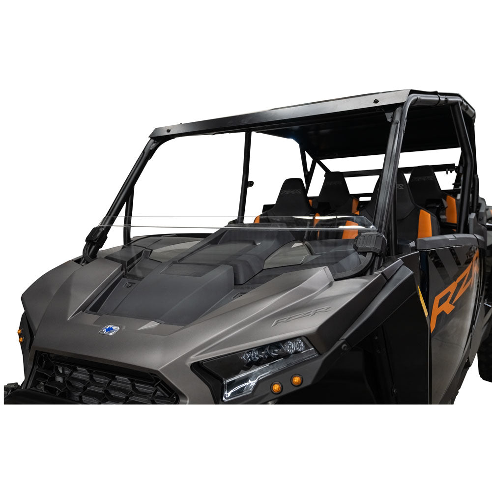 Tusk 1868600023 Removable Half Windshield Clear - Scratch Resistant