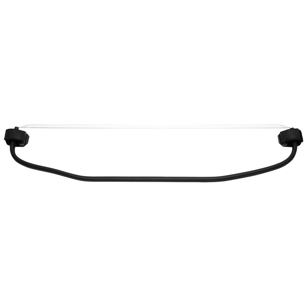 Tusk 1868600023 Removable Half Windshield Clear - Scratch Resistant