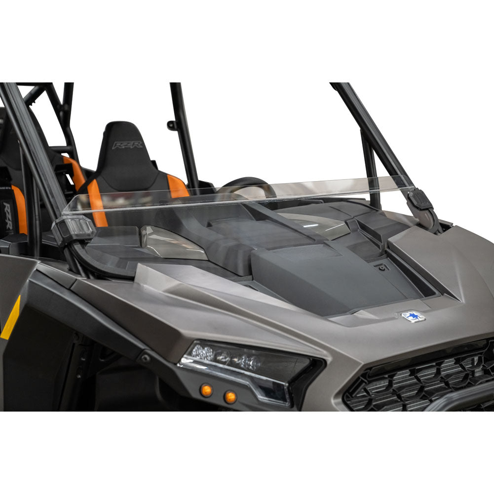 Tusk 1868600023 Removable Half Windshield Clear - Scratch Resistant