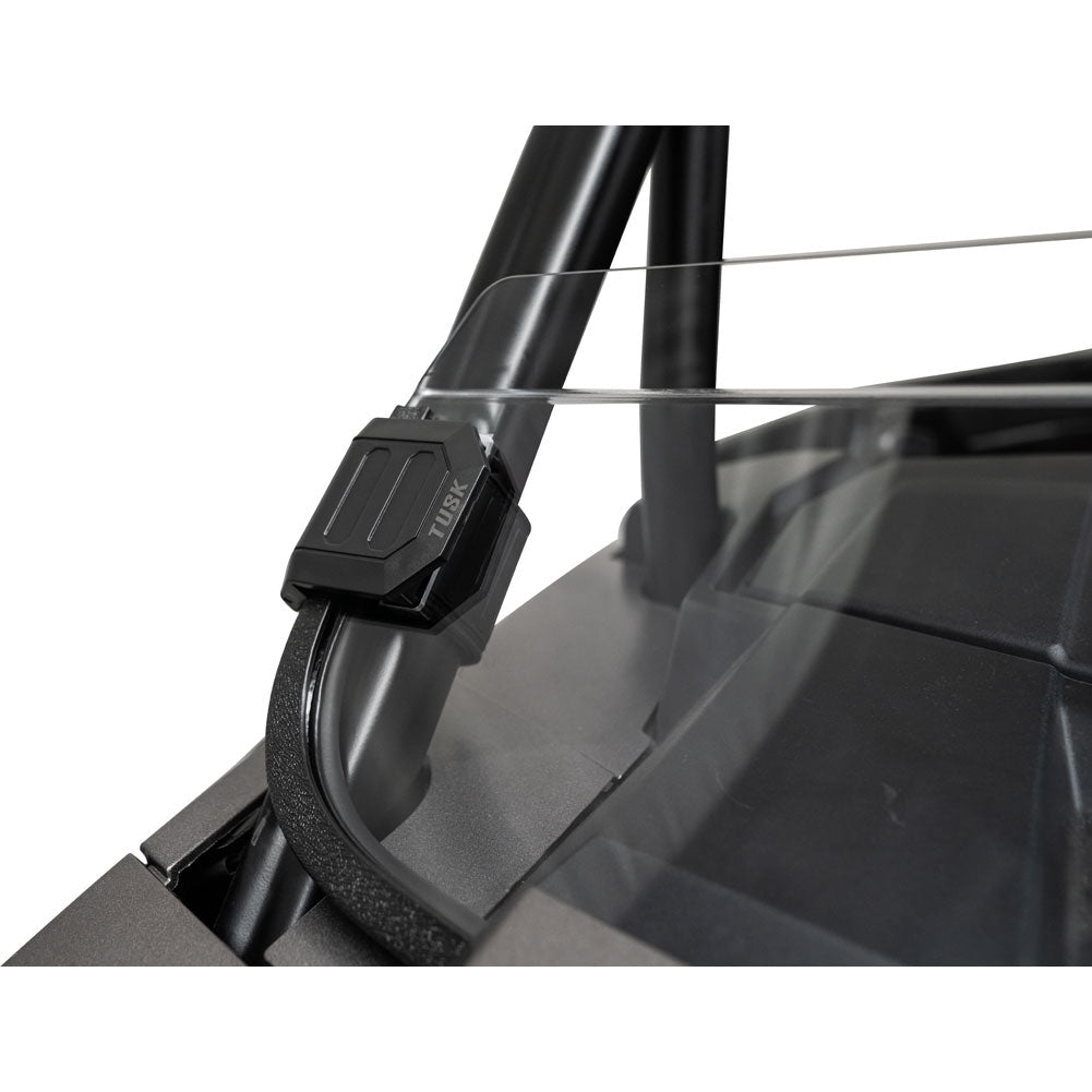 Tusk 1868600023 Removable Half Windshield Clear - Scratch Resistant