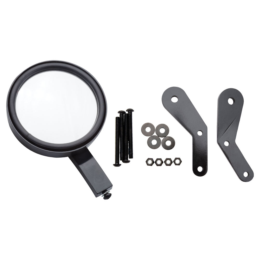 Tusk 1868840008 Alloy UTV Mirror Kit w/A-Pillar Mounts