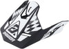 Answer 442933 AR1 Sweep Visor Black/White Youth
