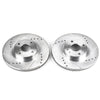 PowerStop fits Mazda 01-05 Miata Front Evolution Drilled & Slotted Rotors - Pair