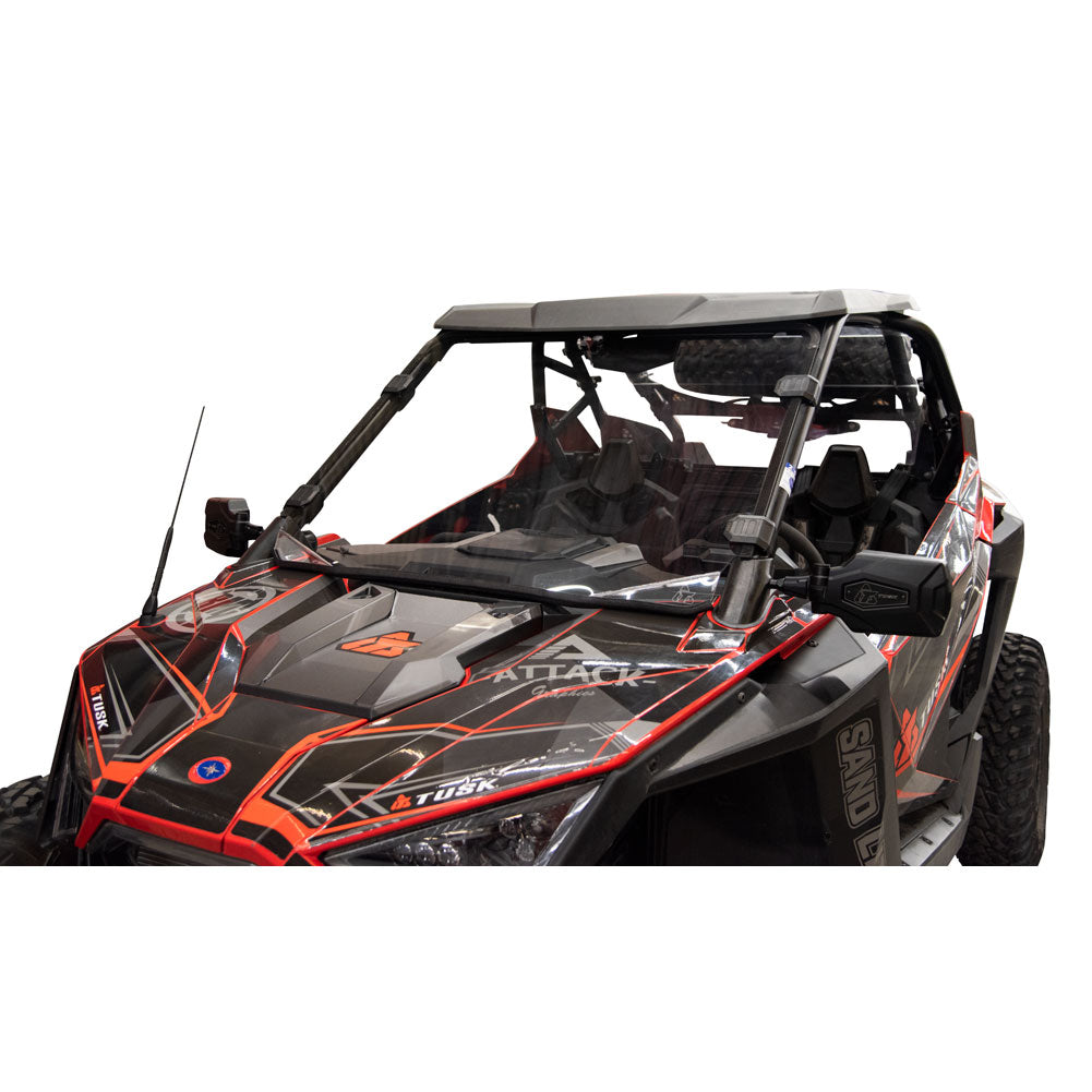 Tusk 1874650006 Removable Full Windshield Clear Scratch Resistant Polaris
