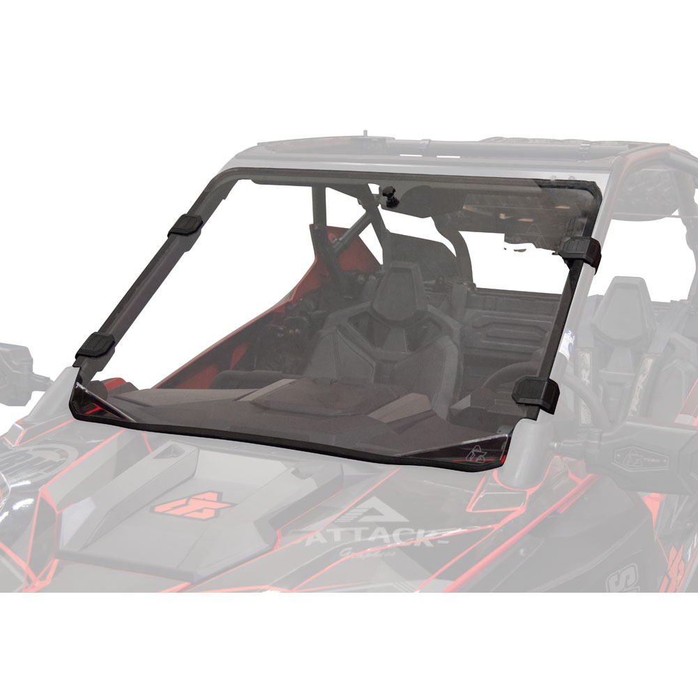 Tusk 1874650008 Removable Full Windshield Clear Scratch Resistant Roof