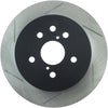 Stoptech 126.44141SR Power Slot 06-09 fits Lexus GS Series / 06-10 IS350 Rear Right Slotted Rotor