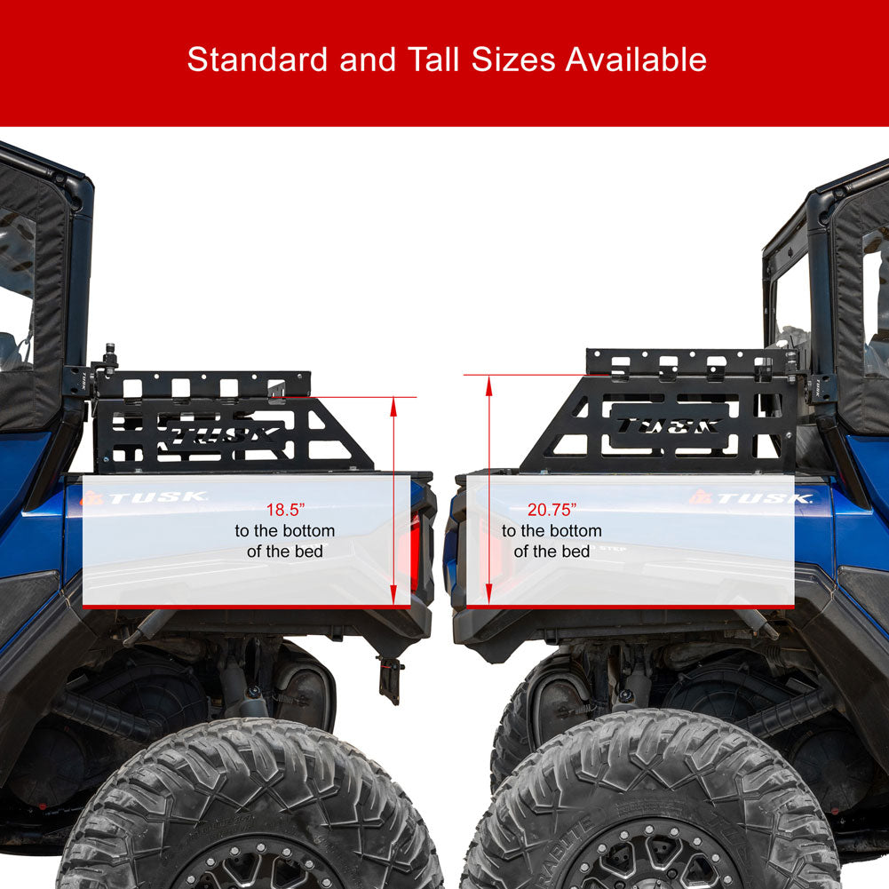 Tusk 1882990014 Cargo Rack Tall Black Powder Coated