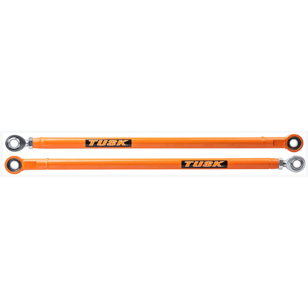 Tusk 1883030018 Mohawk Extreme Duty Upper Radius Rods Orange M12 Bolts