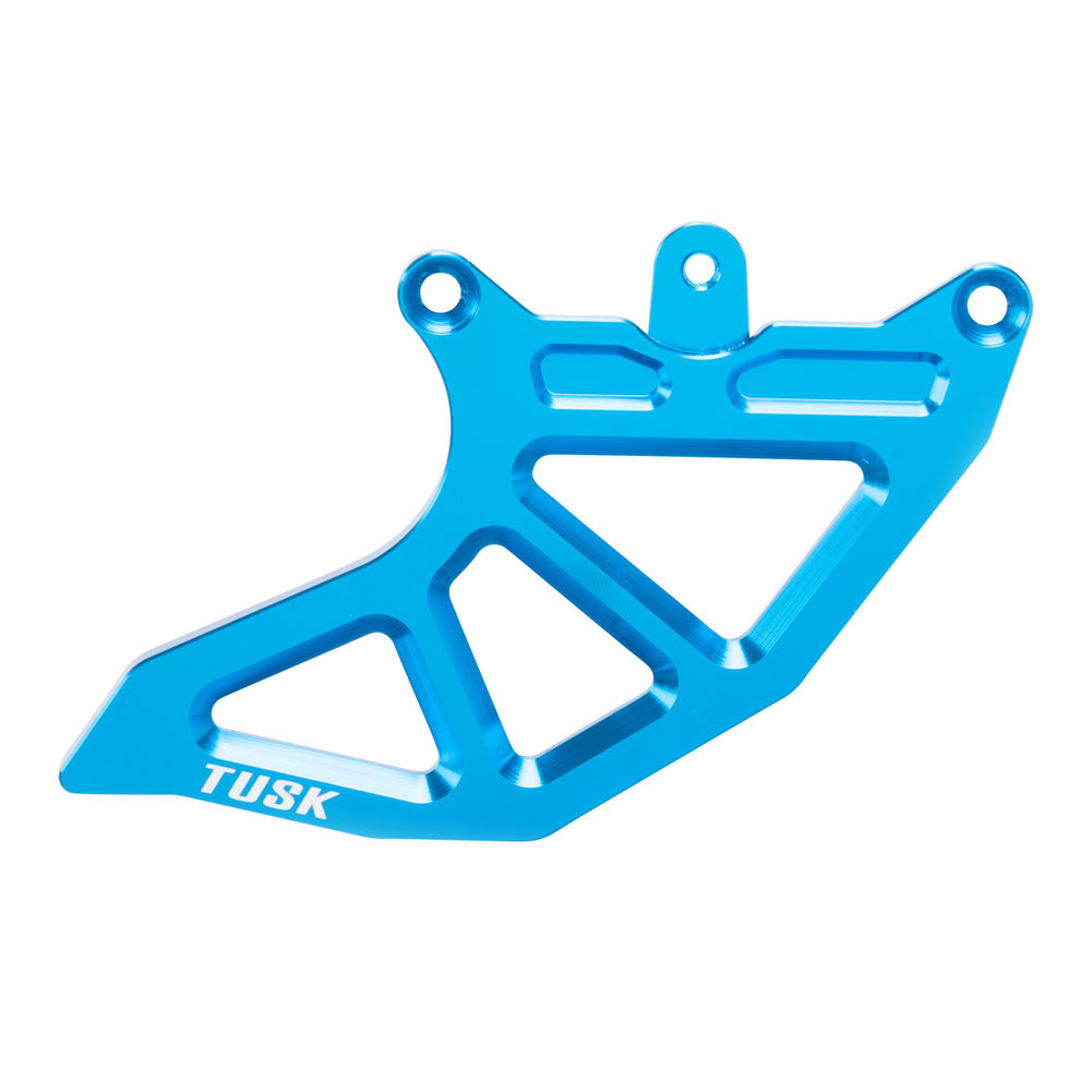 Tusk 1883420002 Rear Brake Caliper Support Disc Guard Replacement Fin Blue