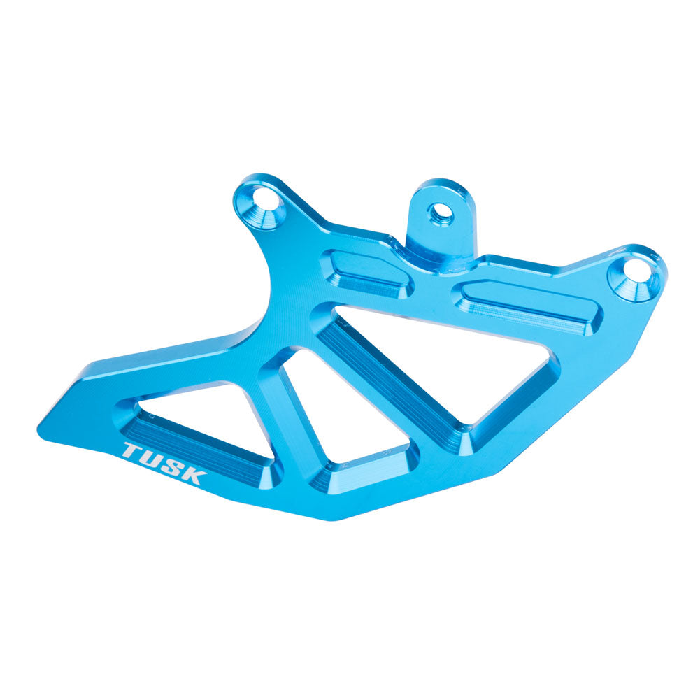 Tusk 1883420002 Rear Brake Caliper Support Disc Guard Replacement Fin Blue