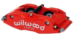 Wilwood 120-8070-RRD Caliper-BNSL4R-Red 1.75in Pistons 1.10in Disc