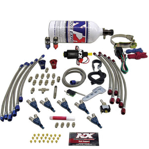Nitrous Express 60066P Six Cyl Piranha Nitrous Kit w/2.5lb Bottle