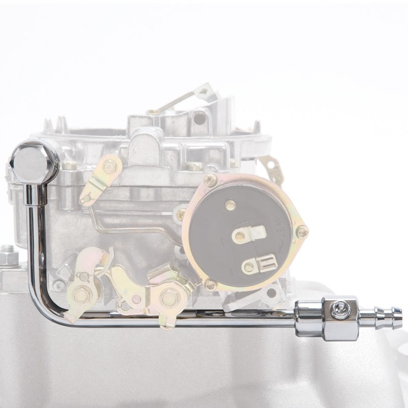 Edelbrock 8126 Fuel Line for Edelbrock Carburetors 3/8In Barb Inlet