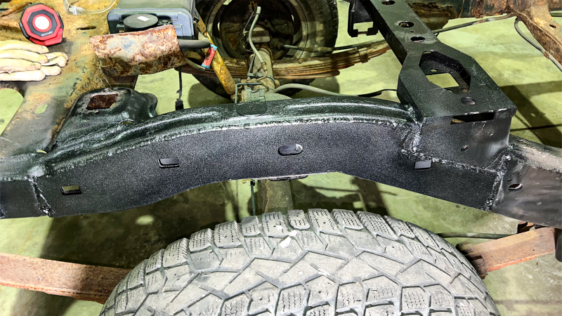 RustBuster RB7502L fits GM Colorado/Canyon Crew Cab Rear Over Axle Frame Section
