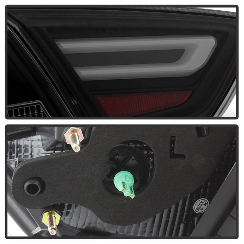xTune 9042164 14-18 fits Chevy Impala (Excl 14-16 Limited) LED Tail Lights - Bl